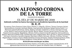 Alfonso Corona de la Torre